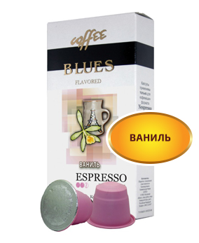 картинка Blues Coffee ваниль от интернет-магазина Coffezza