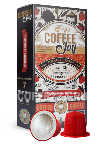 картинка Coffee Joy Клубника от интернет-магазина Coffezza