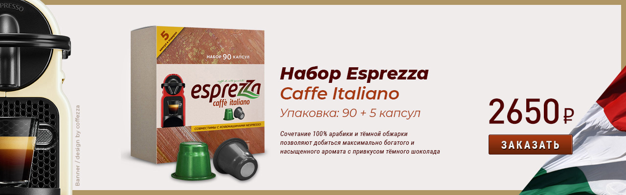 Баннер набор Esprezza Caffe Italiano