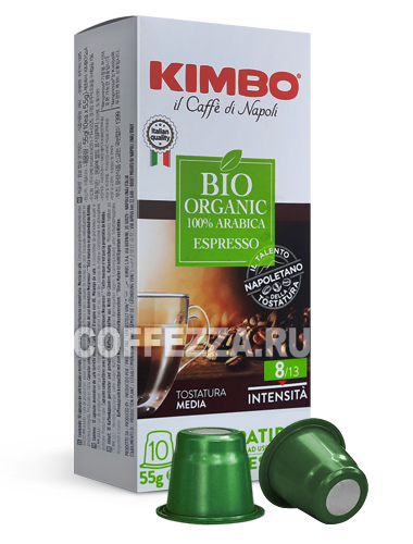 картинка Kimbo Bio Organic от интернет-магазина Coffezza